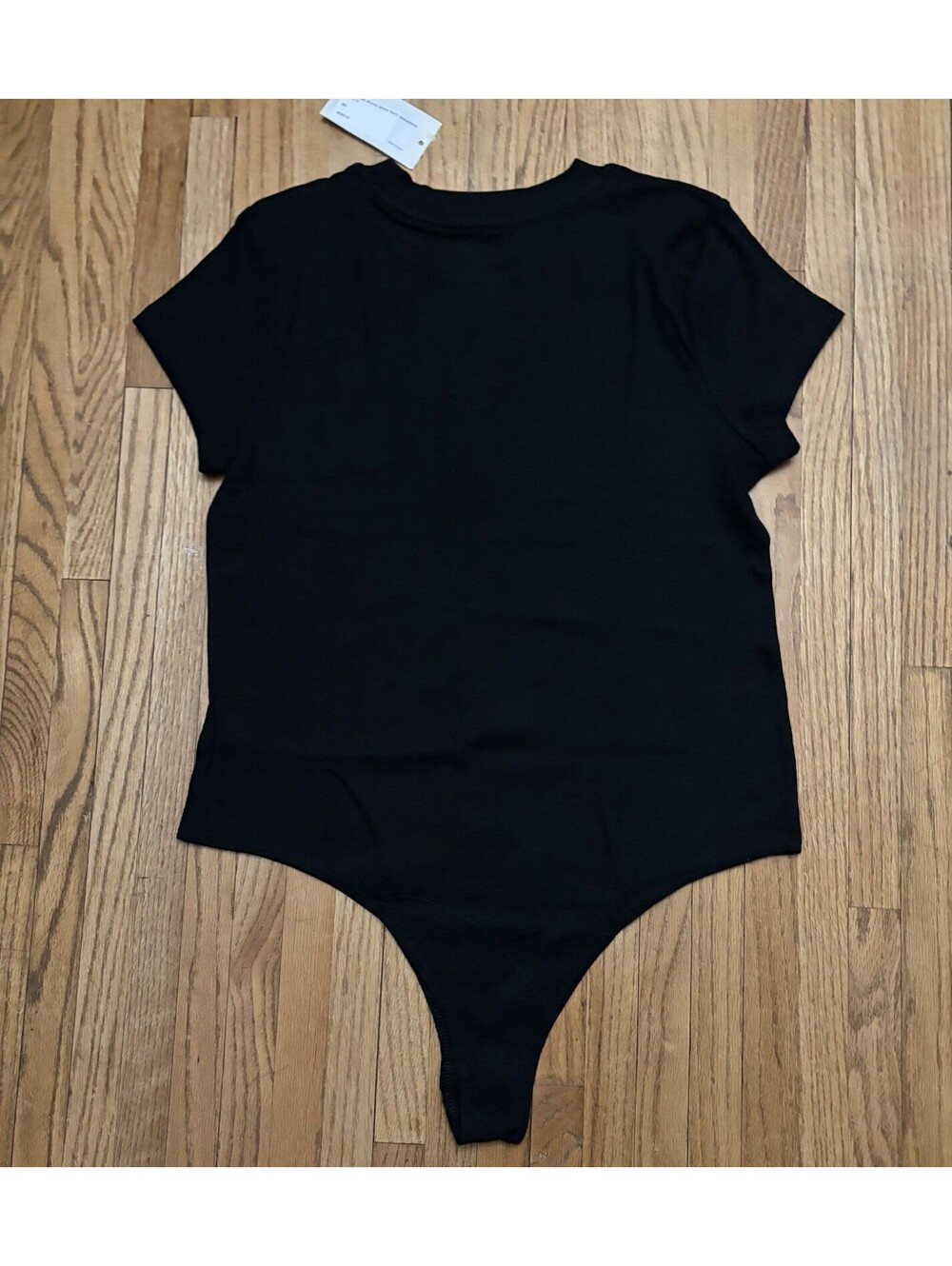 A New Day Black Bodysuit Size L NWT